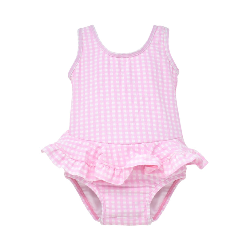 UPF 50+ STELLA INFANT RUFFLE SWIMSUIT