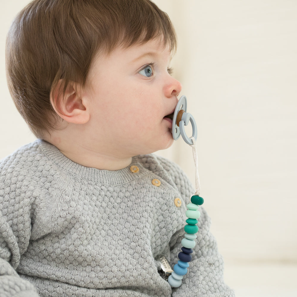 BOY MULTI COLOR PACIFIER CLIP