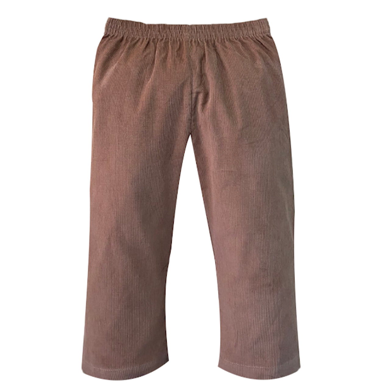 CAMEL BROWN CORD JACKSON BASIC PANT