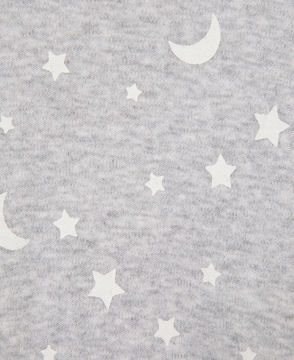Moon & Stars Footie and Hat Set