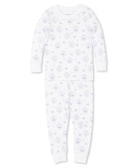 ROSEBUDS EN POINT PAJAMA SET