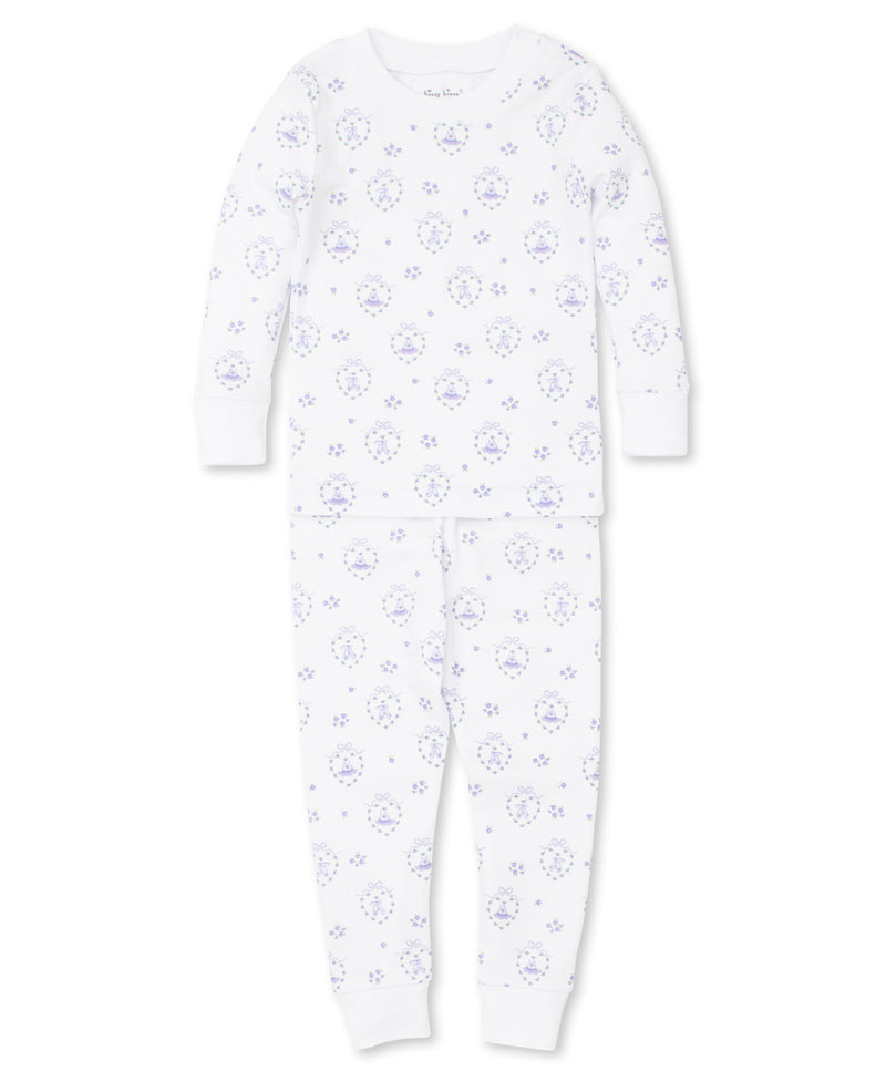 ROSEBUDS EN POINT PAJAMA SET