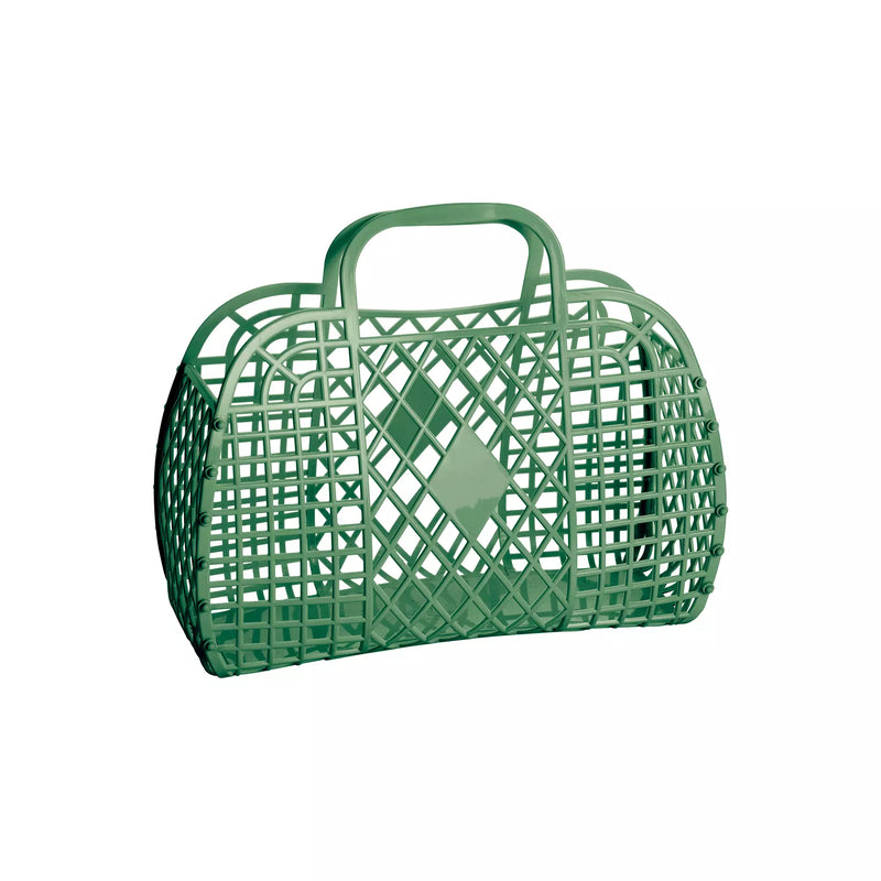 RETRO BASKET SMALL OLIVE