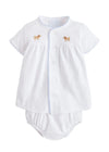PINPOINT LAYETTE KNIT SET - BOY LAB
