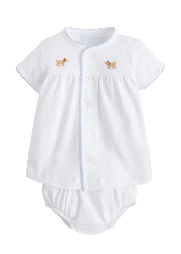 PINPOINT LAYETTE KNIT SET - BOY LAB