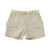 BOYS INSHORE PERFORMANCE SHORT IN PUMICE STONE