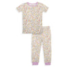 ASHLEIGH MODAL MAGNETIC NO DRAMA PAJAMA SHORT SLEEVE SET