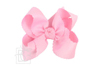 SCALLOPED EDGE BOW