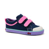 ROBYNE NAVY/HOT PINK SNEAKER