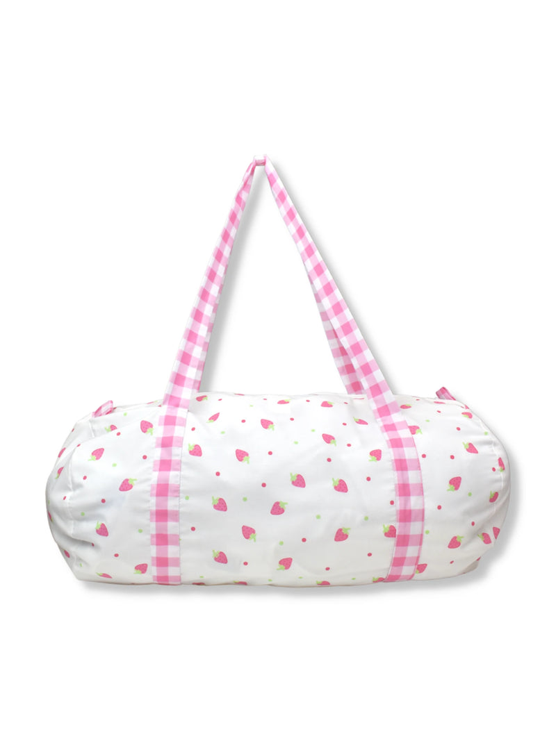 OVERNIGHT DUFFLE BABY-STRAWBERRY