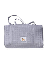 Smocked Dog Quilted Luggage