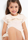 GIRLS CROCHET TOP COTTON TEE