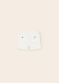 BOYS CHINO SHORTS WHITE