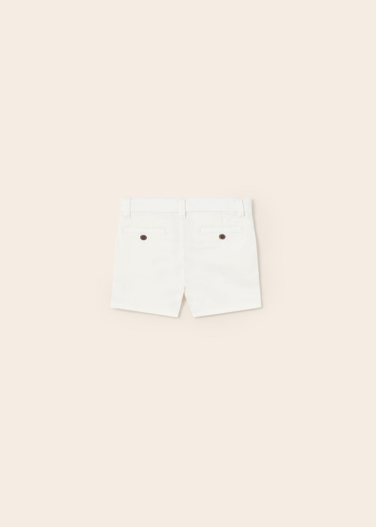 BOYS CHINO SHORTS WHITE