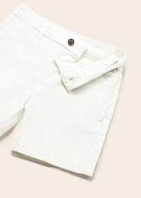 BOYS CHINO SHORTS WHITE