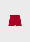 RED KNIT BABY BOY SHORTS