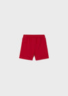 RED KNIT BABY BOY SHORTS