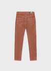 ROSE VELOUR SLIM FIT PANTS