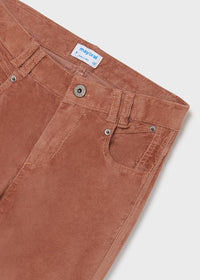 ROSE VELOUR SLIM FIT PANTS