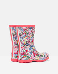 ROLL UP FLEXIBLE PRINTED RAIN BOOT