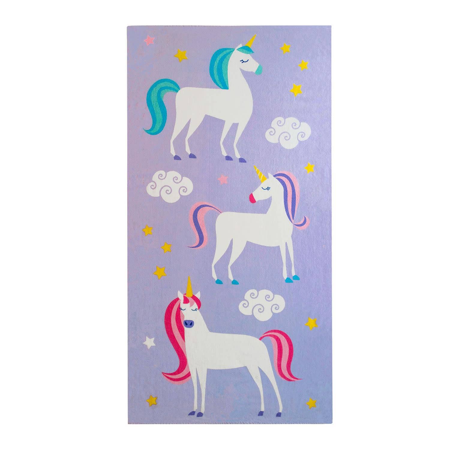 Unicorn Cotton Beach Towel