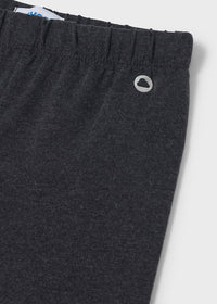 CHARCOAL BASIC GIRLS LEGGINGS