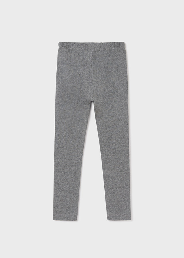 GREY BASIC LEGGINGS