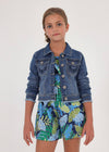 TWEEN EMBROIDERED DENIM JACKET