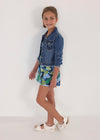 TWEEN EMBROIDERED DENIM JACKET