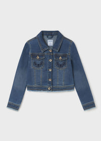 TWEEN EMBROIDERED DENIM JACKET