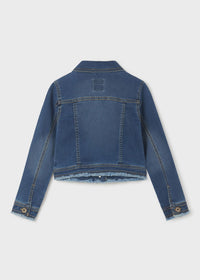 TWEEN EMBROIDERED DENIM JACKET