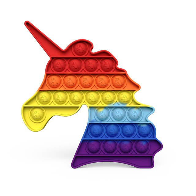 UNICORN PUSH BUBBLE FIDGET TOY