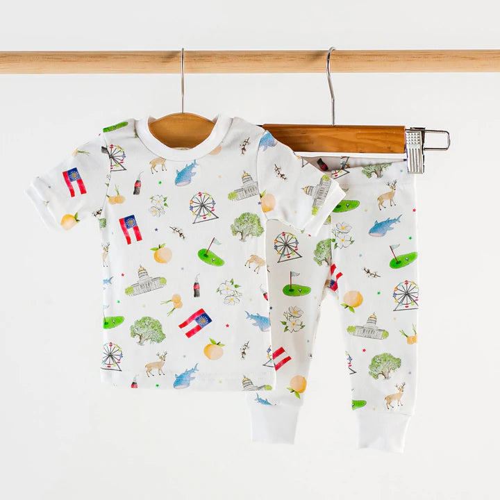 GEORGIA ORGANIC COTTON PAJAMA SET