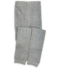 Scallop Pima Cotton Footless Tights