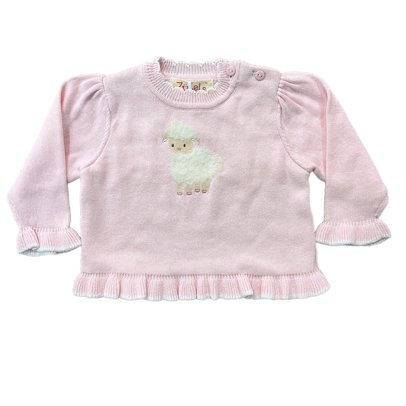 PINK LAMB SWEATER