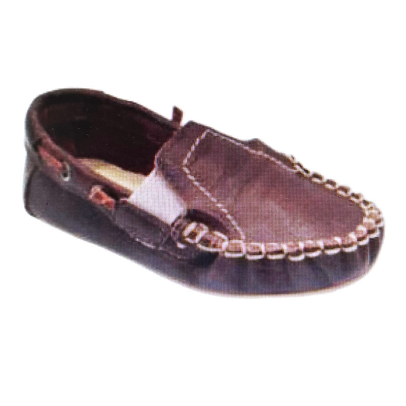 BOYS TOFFEE/COGNAC DRIVING LOAFER