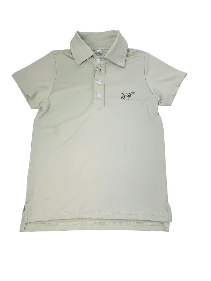 BOYS GUNNER PERFORMANCE POLO IN BAY