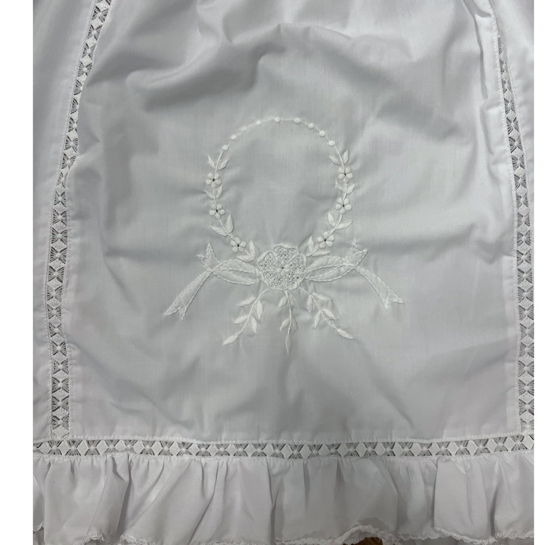 VENIECIA EMBROIDERED WREATH/FLOWER DAY GOWN