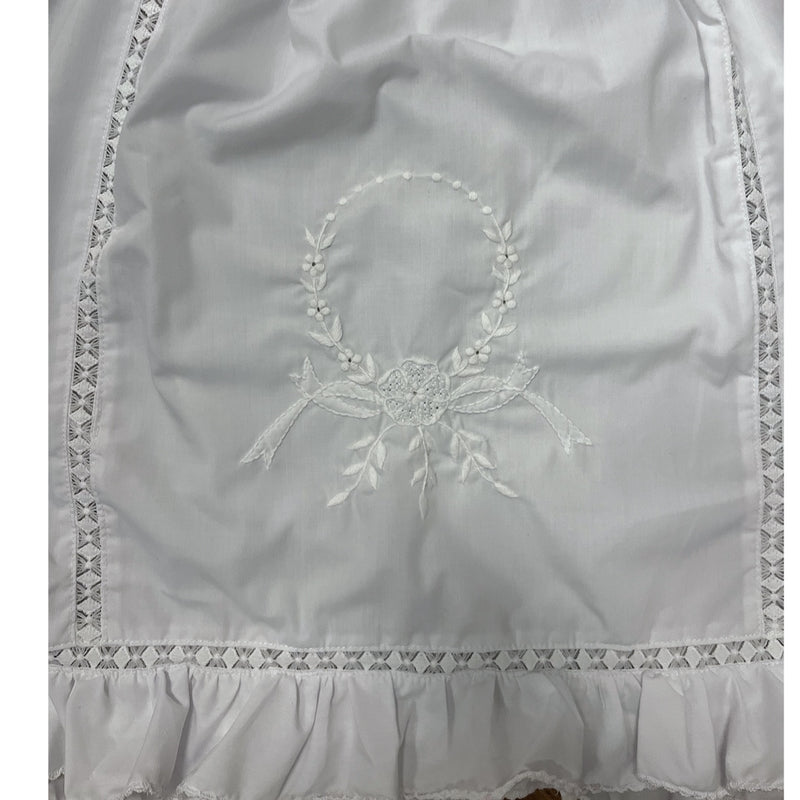 VENIECIA EMBROIDERED WREATH/FLOWER DAY GOWN