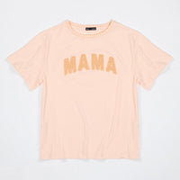 MAMA CHENILLE COTTON TEE