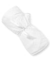 White/Silver New Kissy Dots Hooded Towel & Mitt Set