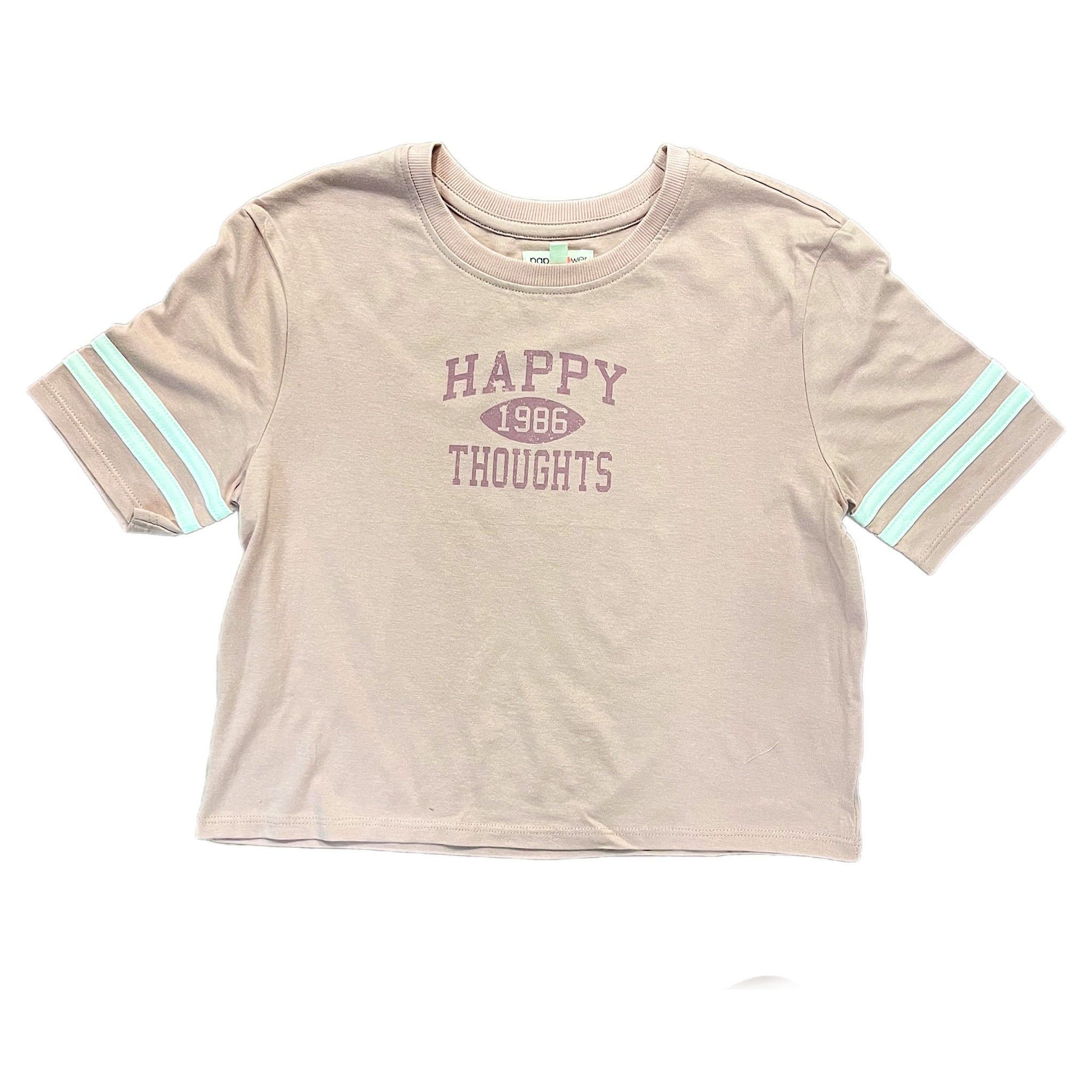 HAPPY THOUGHTS CROP TEE