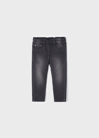 BLACK WASH SUPER SKINNY BABY JEANS