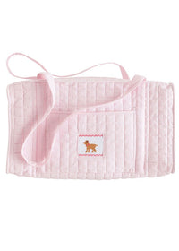 Smocked Lab Girls Quilted Luggage