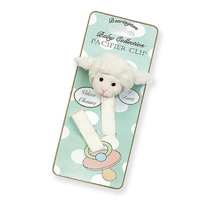 Lamby Lamb  Pacifier Clip