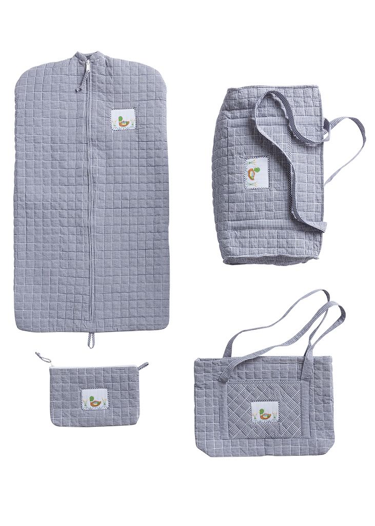 Smocked Mallard Quilted Luggage
