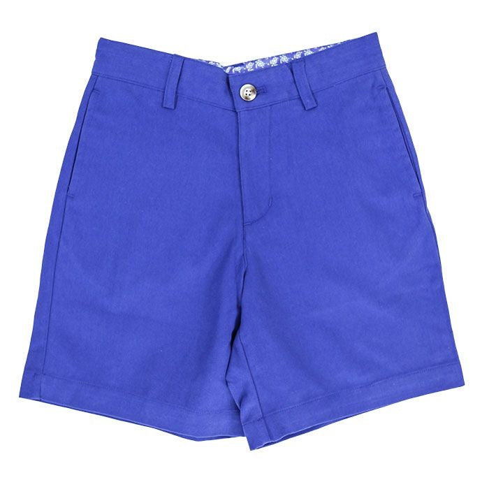 Navy Twill Shorts