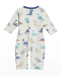 KISSY LOVE DINO DEN PRINT PLAYSUIT