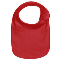INFANT PLAIN BABY BIB (MULTIPLE COLORS)