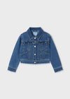 GIRLS RUFFLE DENIM JACKET